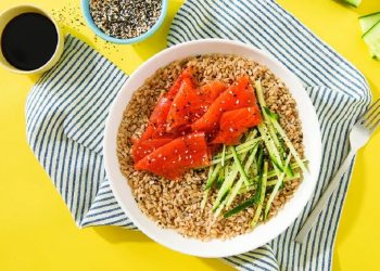 loaded-smoked-salmon-rice-bowl