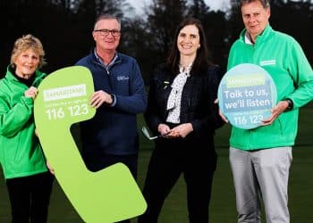 Golf Ireland Announce Samaritans Ireland As An Official Community Partner To Support Mental Wellbeing