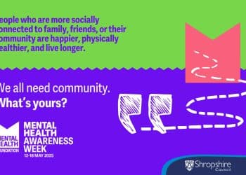 Supporting Mental Health Awareness Week in Shropshire